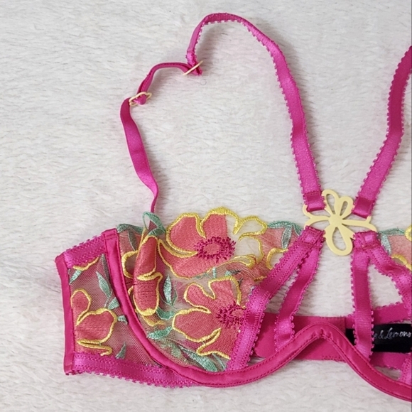 New!For Love and Lemons Lucy Monowire Bra - Picture 8 of 13